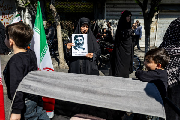 مراسم عزاداری چهلمین روز شهادت رهبر انقلاب برگزار شد