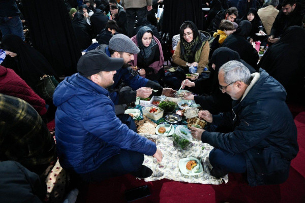 تحویل سال خیابانی در رشت