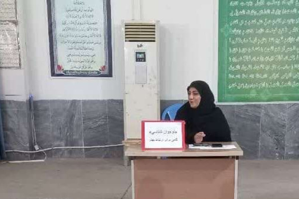 برگزاری کارگاه آموزشی در خانه قرآنی روشنگران نور شهرستان مهران