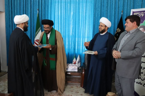 معارفه حجت الاسلام محمد صادق نوری به عنوان دبیر ستاد امر به معروف و نهی از منکر شهرستان مهران