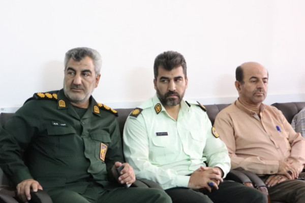 معارفه حجت الاسلام محمد صادق نوری به عنوان دبیر ستاد امر به معروف و نهی از منکر شهرستان مهران