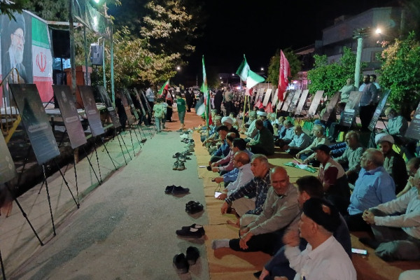 برپایی نمایشگاه کافه قانون در شهرستان دره شهر