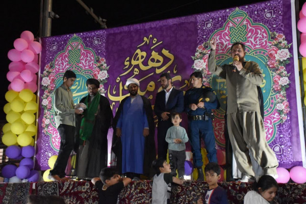 برگزاری جشن خیابانی دهه کرامت در مهران