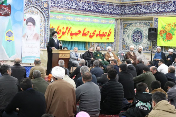 حضور مدیرکل تبلیغات اسلامی در جشن نیمه شعبان شهرستان جلفا