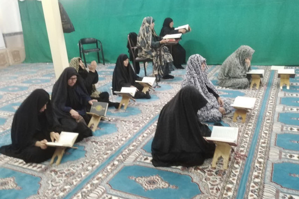 محافل جزءخوانی زندگی با آیه ها در شهرستان بدره