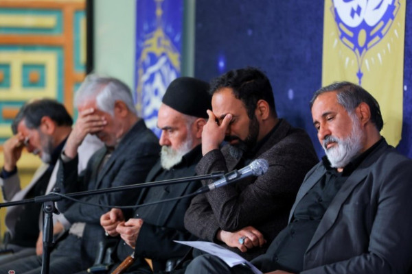 محفل شعر امین بدون میزبان برگزار شد