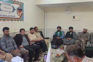 جلسه ستاد ساماندهی شئون فرهنگی با موضوع ایام فاطمیه در ملکشاهی